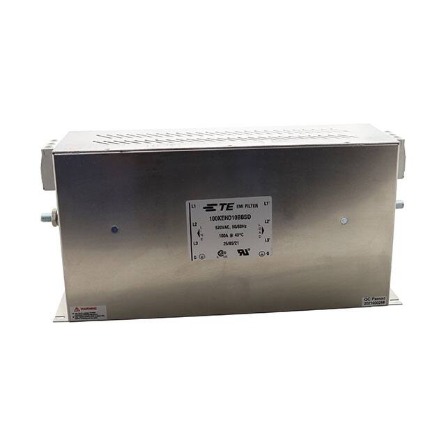 100KEHD10BBSD TE Connectivity Corcom Filters  Moduli di filtro di linea di alimentazione